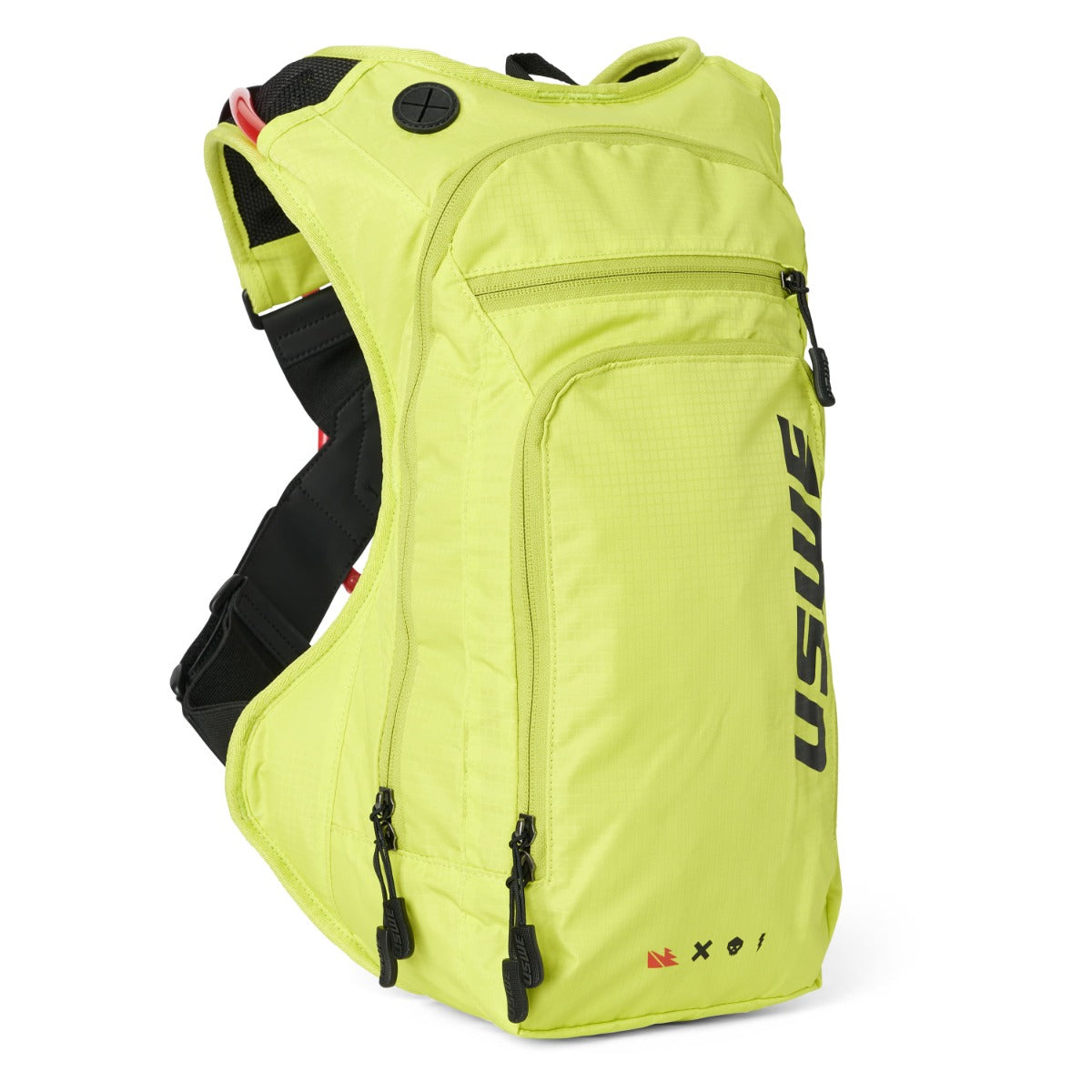 USWE Outlander Moto 9L Hydration Pack - Crazy Yellow