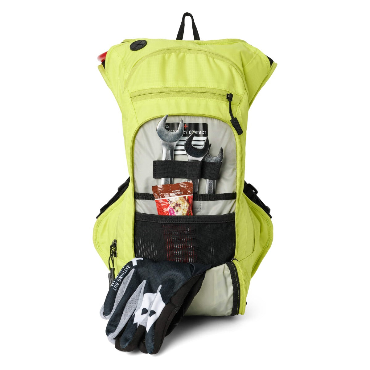USWE Outlander Moto 9L Hydration Pack - Crazy Yellow