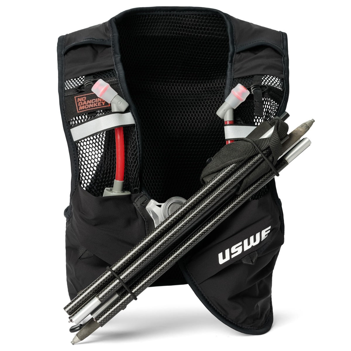 USWE Pace 8L Trail Running Vest - Carbon Black