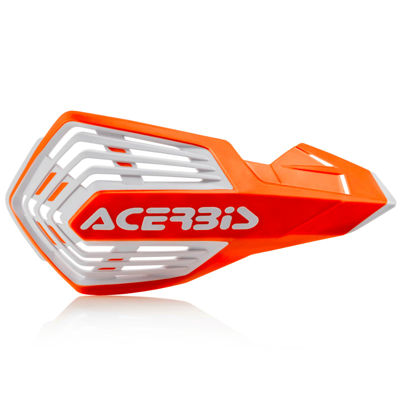 Acerbis X-Future MX Handguards Orange/White
