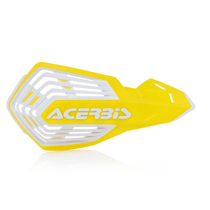 Acerbis X-Future MX Handguards Yellow/White
