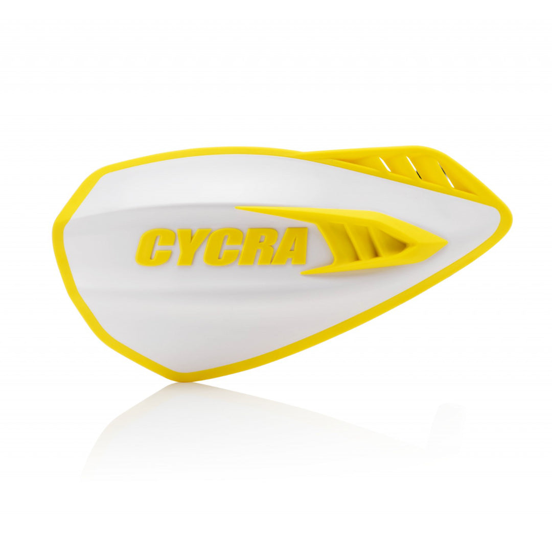 Cycra Cyclone Handguards White/Yellow