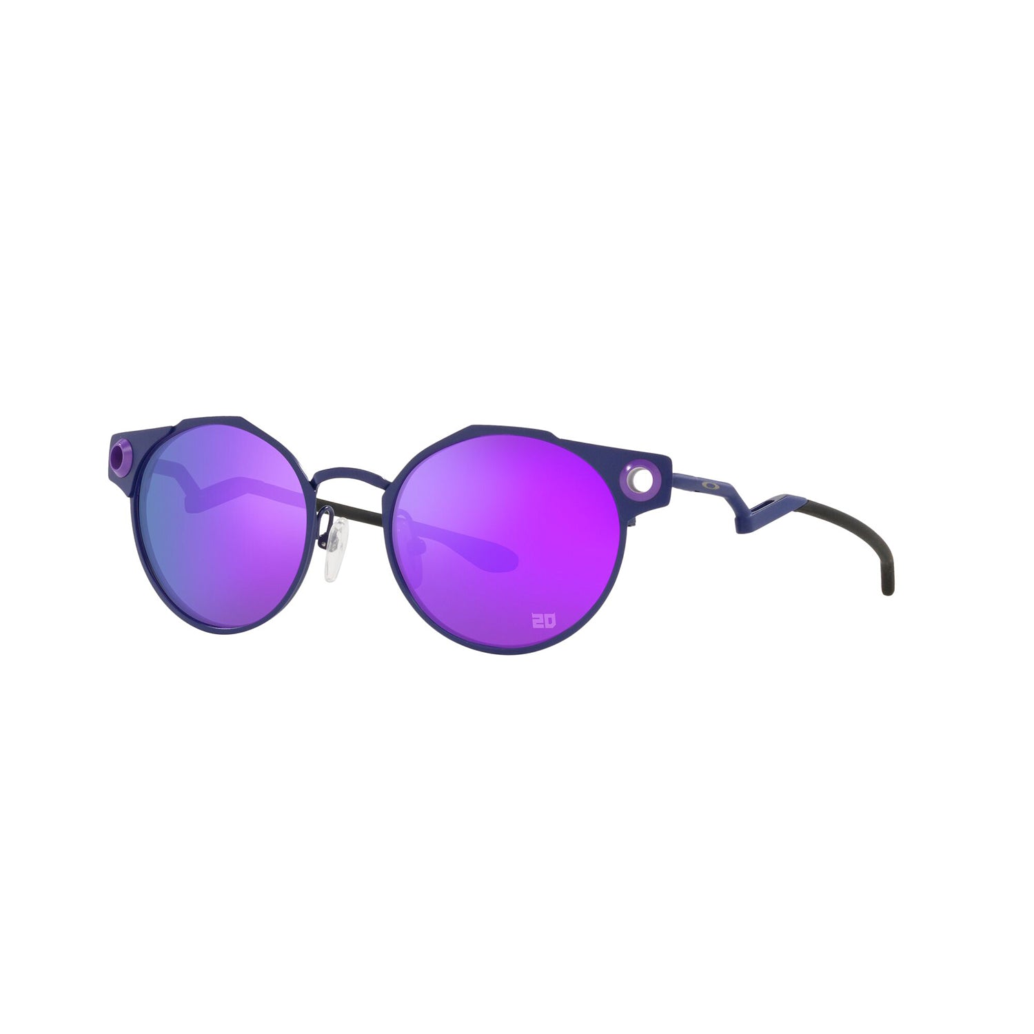 Oakley Deadbolt Sunglasses Adult (MotoGP FQ Matte Navy) Prizm Violet Lens