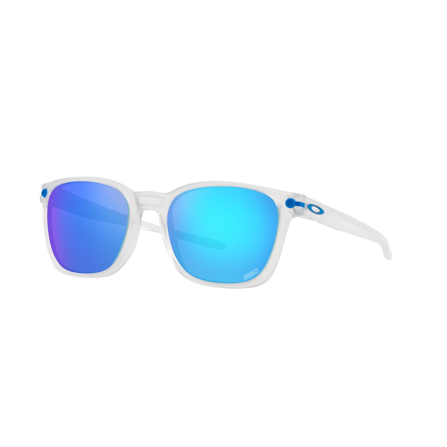 Oakley Ojector Sunglasses Adult (MV Matte Clear) Prizm Sapphire Lens