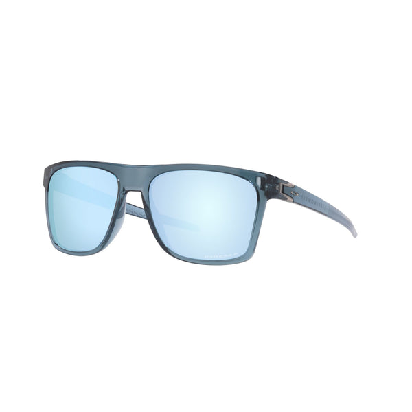 Oakley Leffingwell Sunglasses Adult (Crystal Black) Prizm Deep Water Polarized Lens
