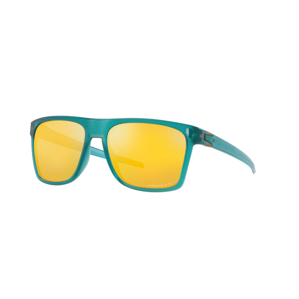 Oakley Leffingwell Sunglasses Adult (Matte Artic Surf) Prizm 24K Polarized Lens