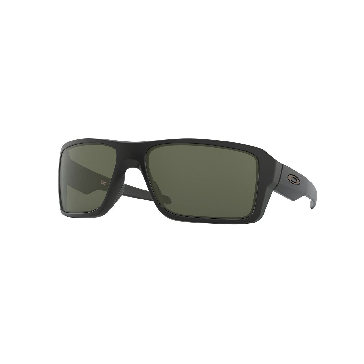 Oakley Double Edge Sunglasses Adult (Matte Black) Dark Grey Lens