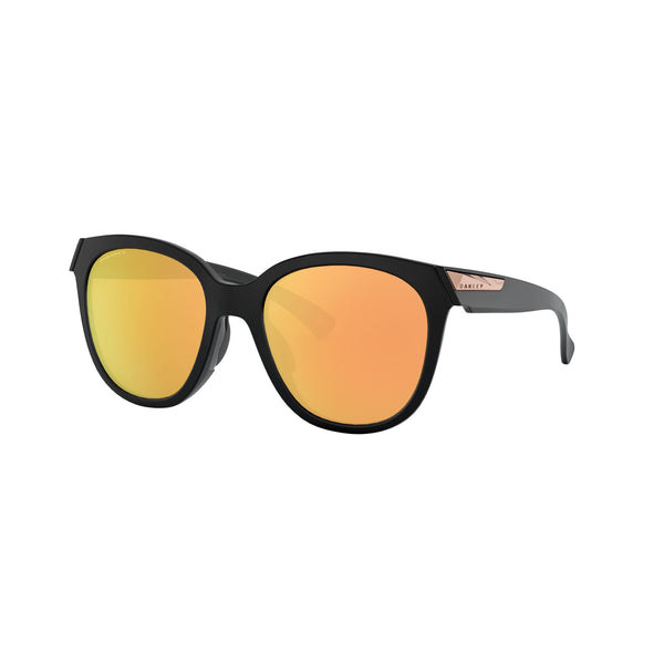 Oakley Low Key Sunglasses Adult (Matte Black) Prizm Rose Gold Polarized Lens