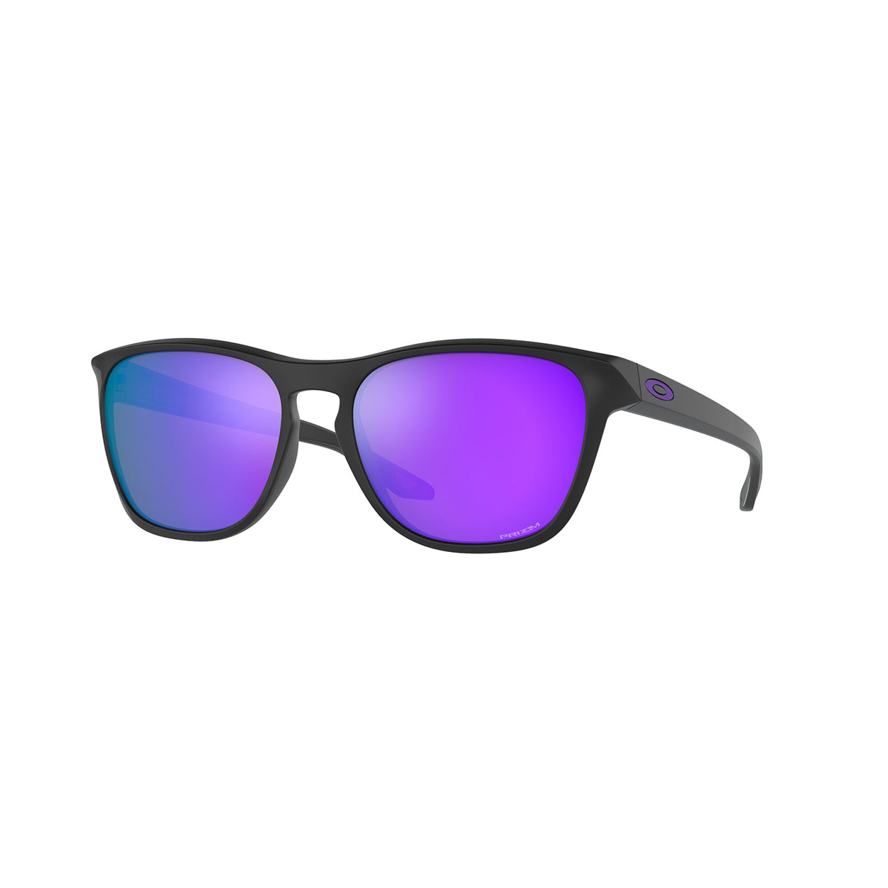 Oakley Manorburn Sunglasses Adult (Matte Black) Prizm Violet Lens