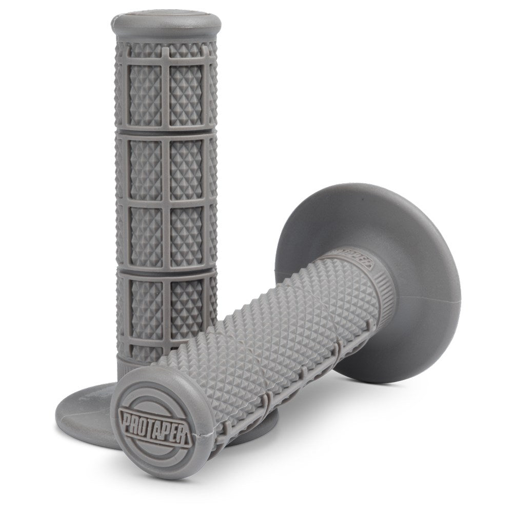 Pro Taper Grips Super Soft Single Density 1/3 Waffle Grey