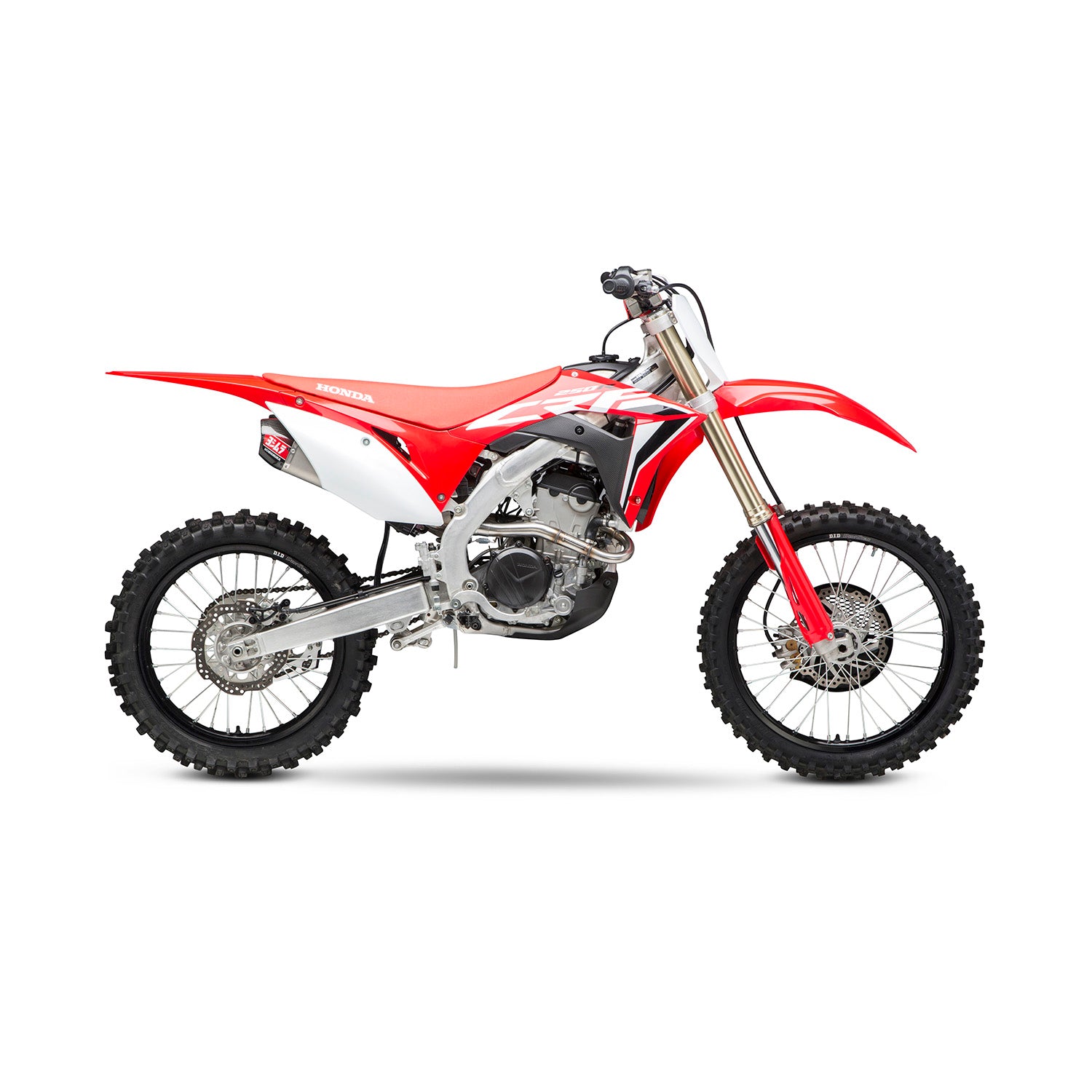 Yoshimura RS-9T Full Exhaust System (S.Steel/Alu/Carbon Cap) Honda CRF250R/RX 18-21