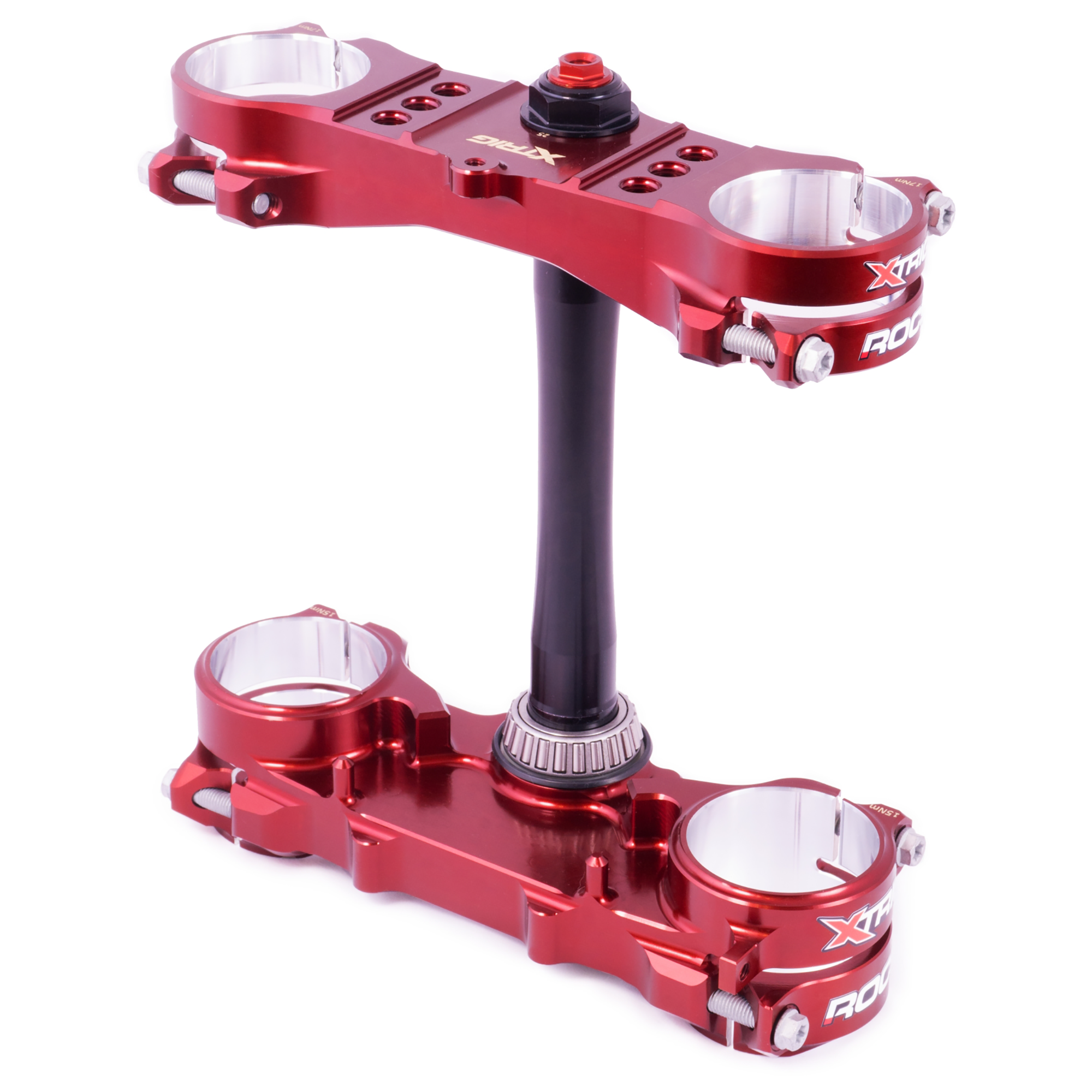 Xtrig Rocs Pro Triple Clamps Brown Yamaha YZF250 24-/YZF450 23-24/Fantic XXF450 24- (OS 20-22mm)