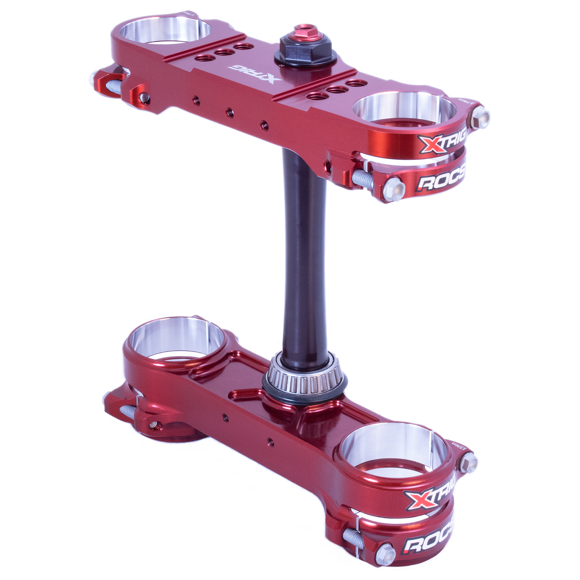 Xtrig Rocs Pro Triple Clamps Brown KTM SX/SXF/EXC/EXCF 24>/Husqvarna FC/FE/FX/TC/TE 24> (OS 22-24mm)