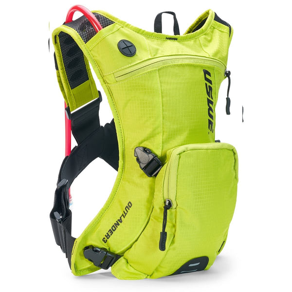 USWE Outlander 3 Hydration Backpack Crazy Yellow – With 1.5 Litre Bladder