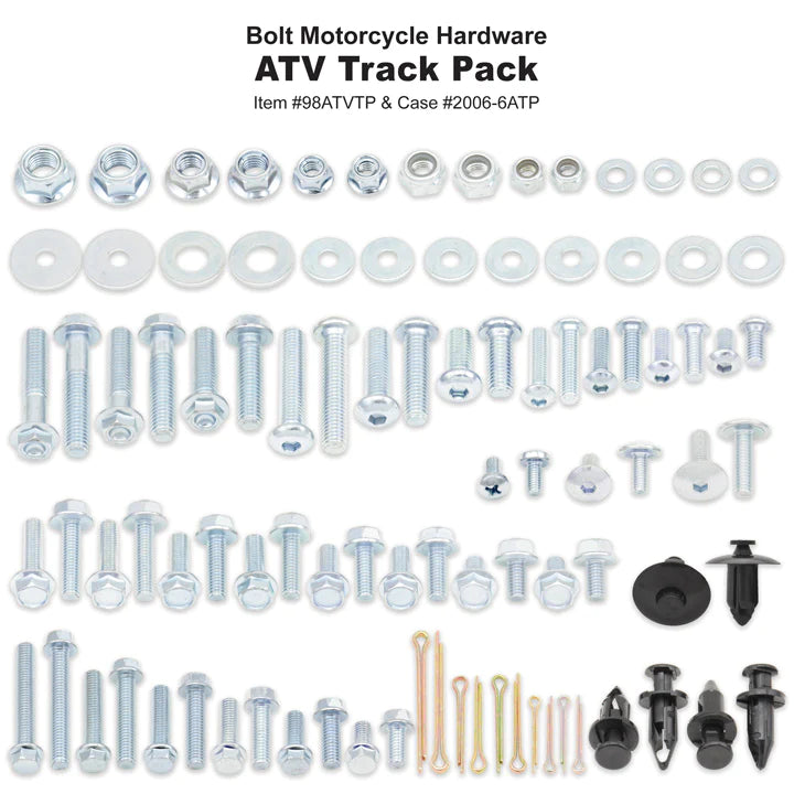 Bolt ATV Style Track Pack Fastener Kit