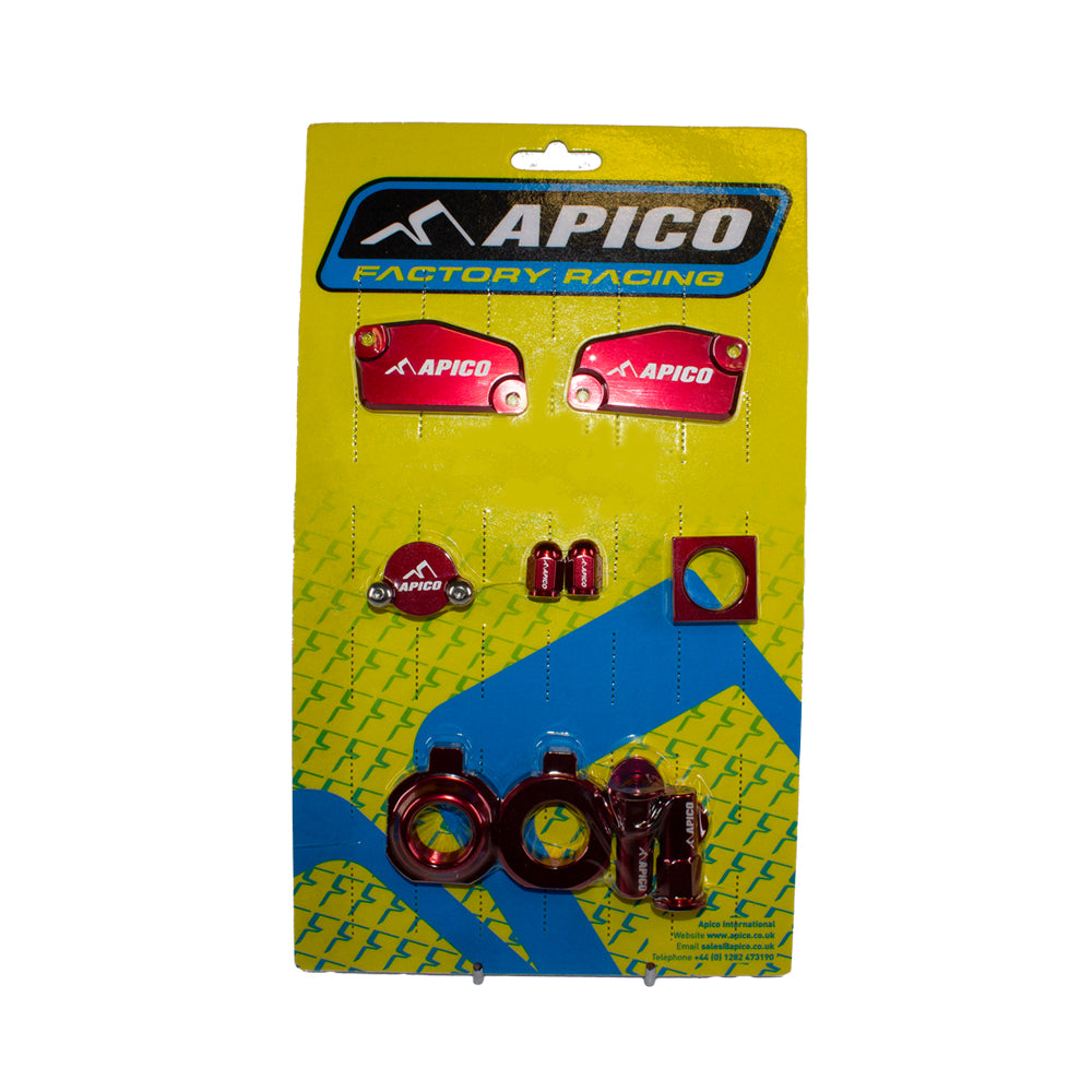 Apico Factory Bling Pack Pack KTM/HQV SX/TC85 15-20, FREE-RIDE 250-350 12-19 Red