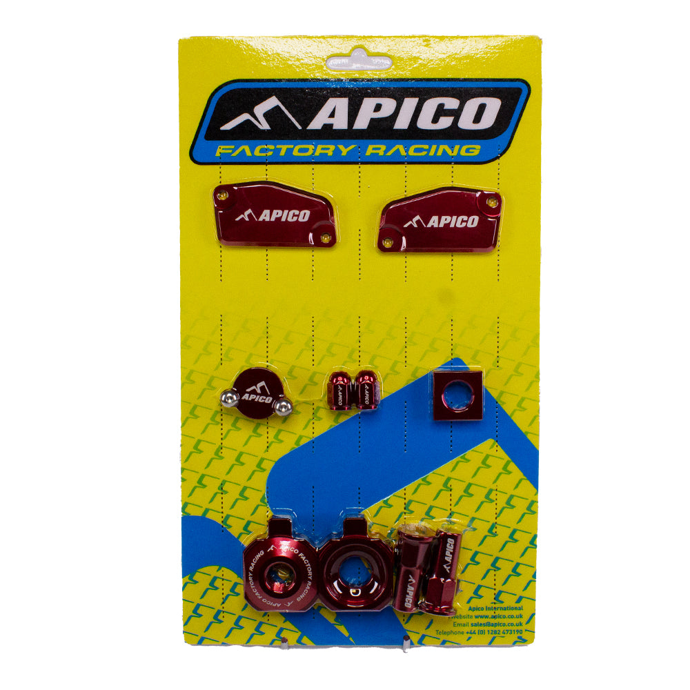 Apico Factory Bling Pack Pack KTM/HQV/GAS SX65 16-22, TC65 17-22, MC65 21-22 Red