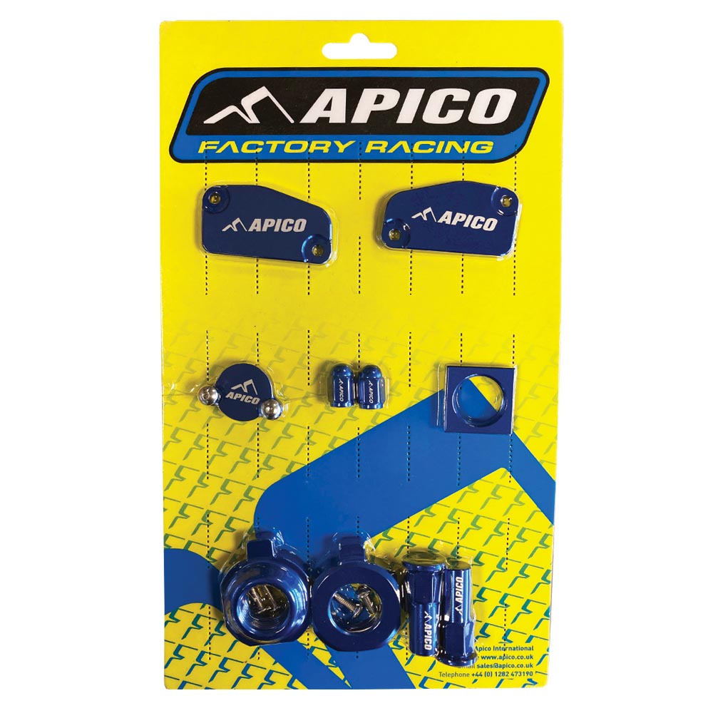 Apico Factory Bling Pack Pack KTM/HQV/GAS SX85 21-24, TC85 21-24, MC85 21-24 Blue