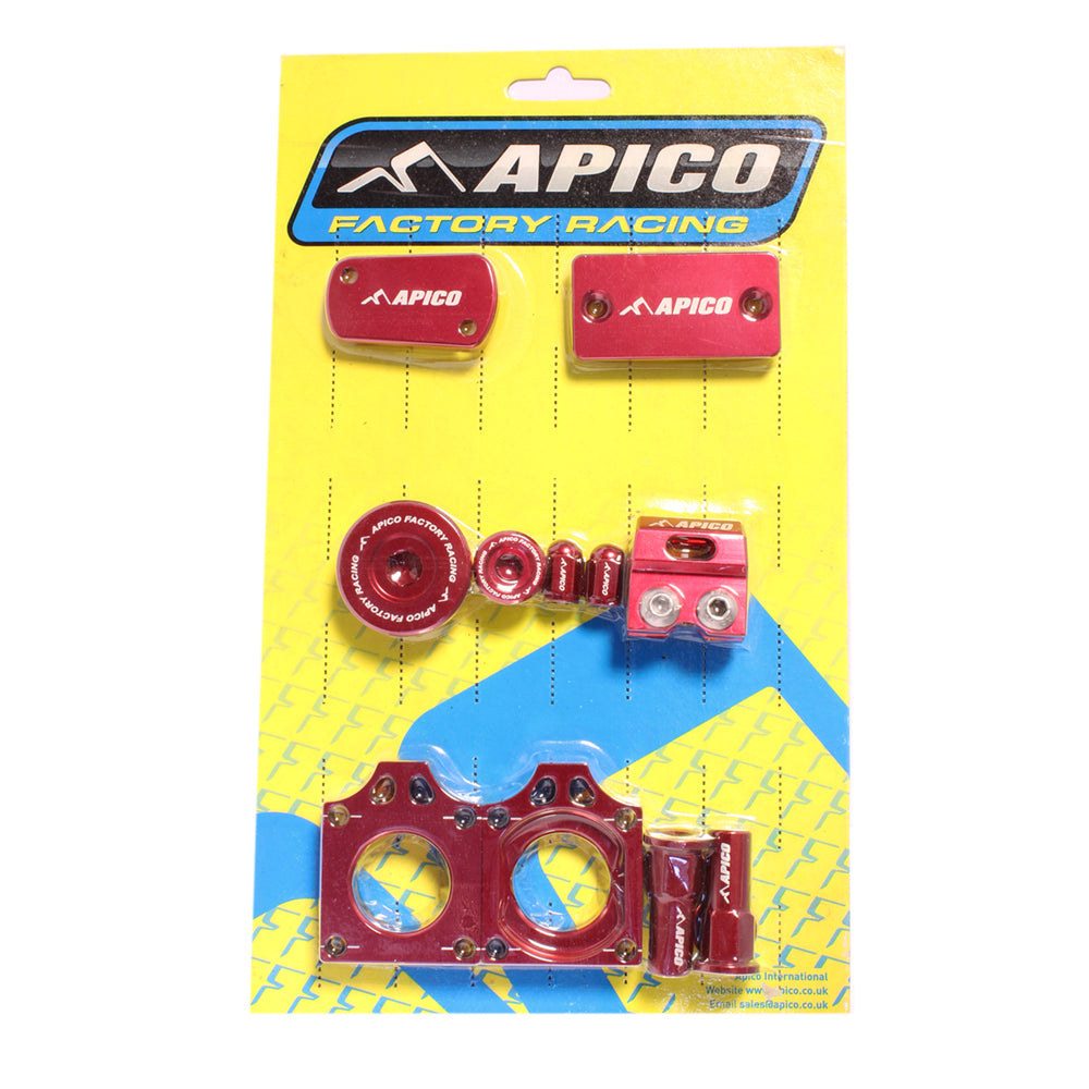 Apico Factory Bling Pack Pack SUZUKI RM-Z250 07-23, RM-Z450 05-23 Red