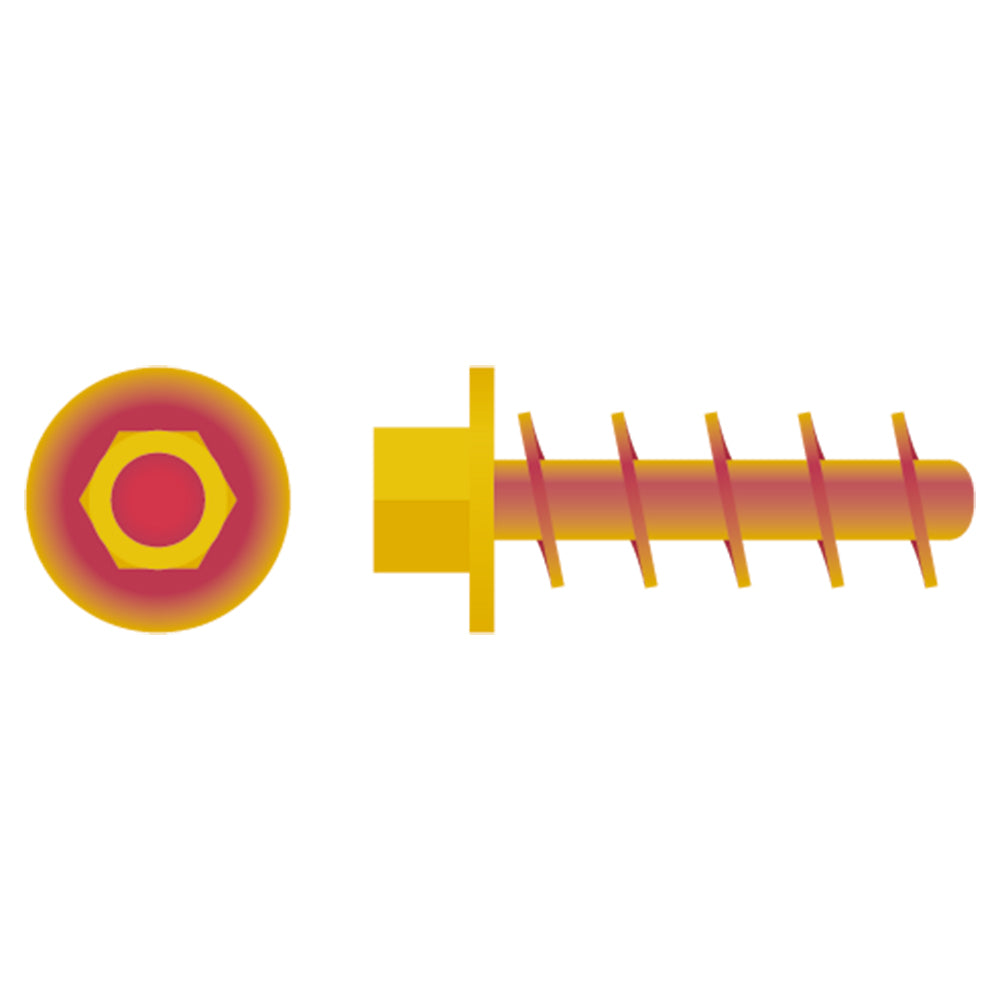 Apico Euro Style Shroud Screw M6X20 10pk