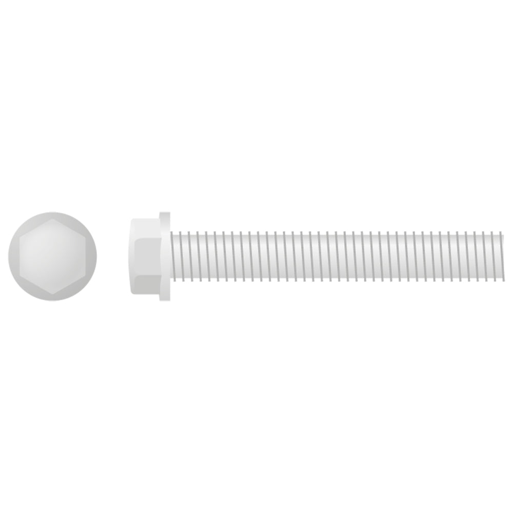 Apico Hex Head Flange Bolt Small M6X1.0X40 8mm 10pk