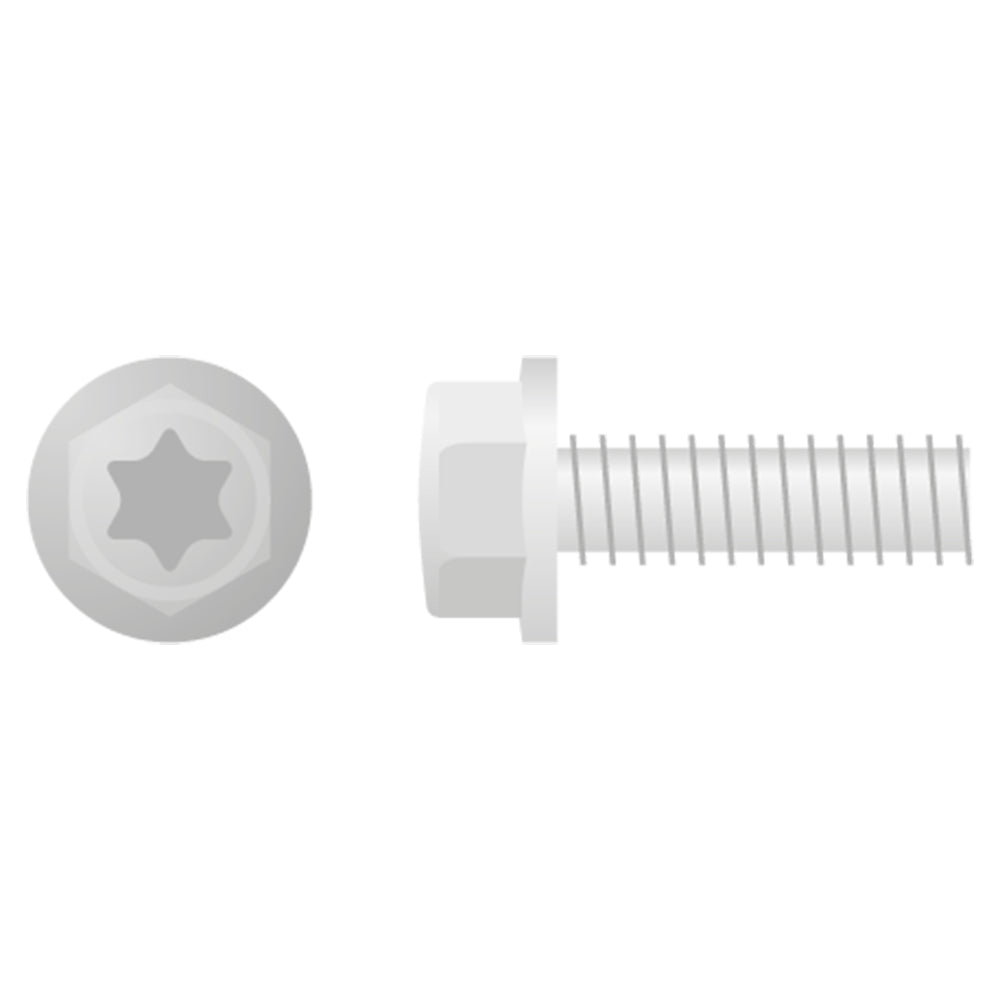 Apico Euro Style Flange Bolt M5X16 10pk