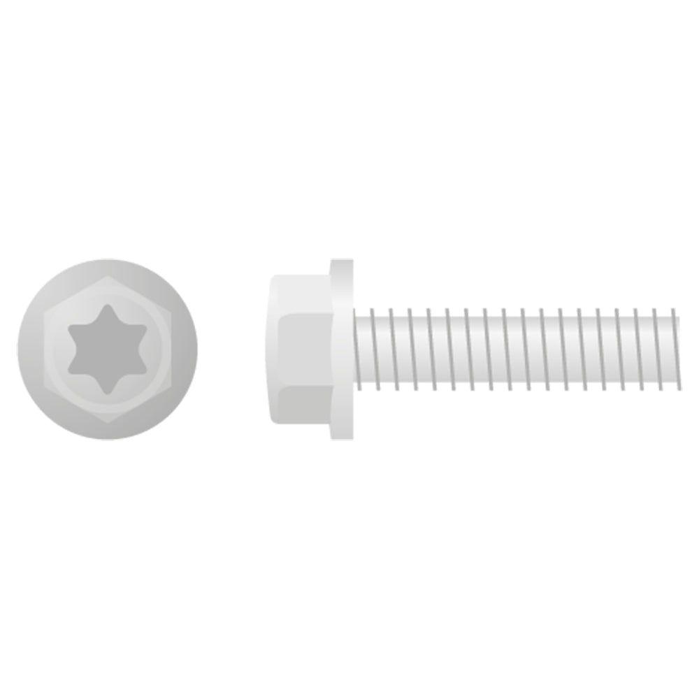 Apico Euro Style Flange Bolt M5X20 10pk