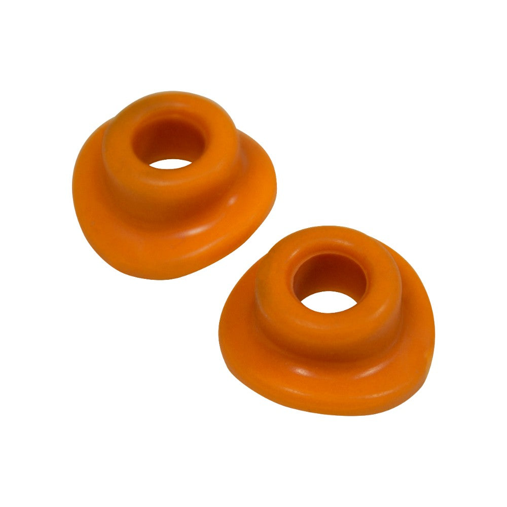 Apico Valve Cap Seals Silicone 2pk Orange