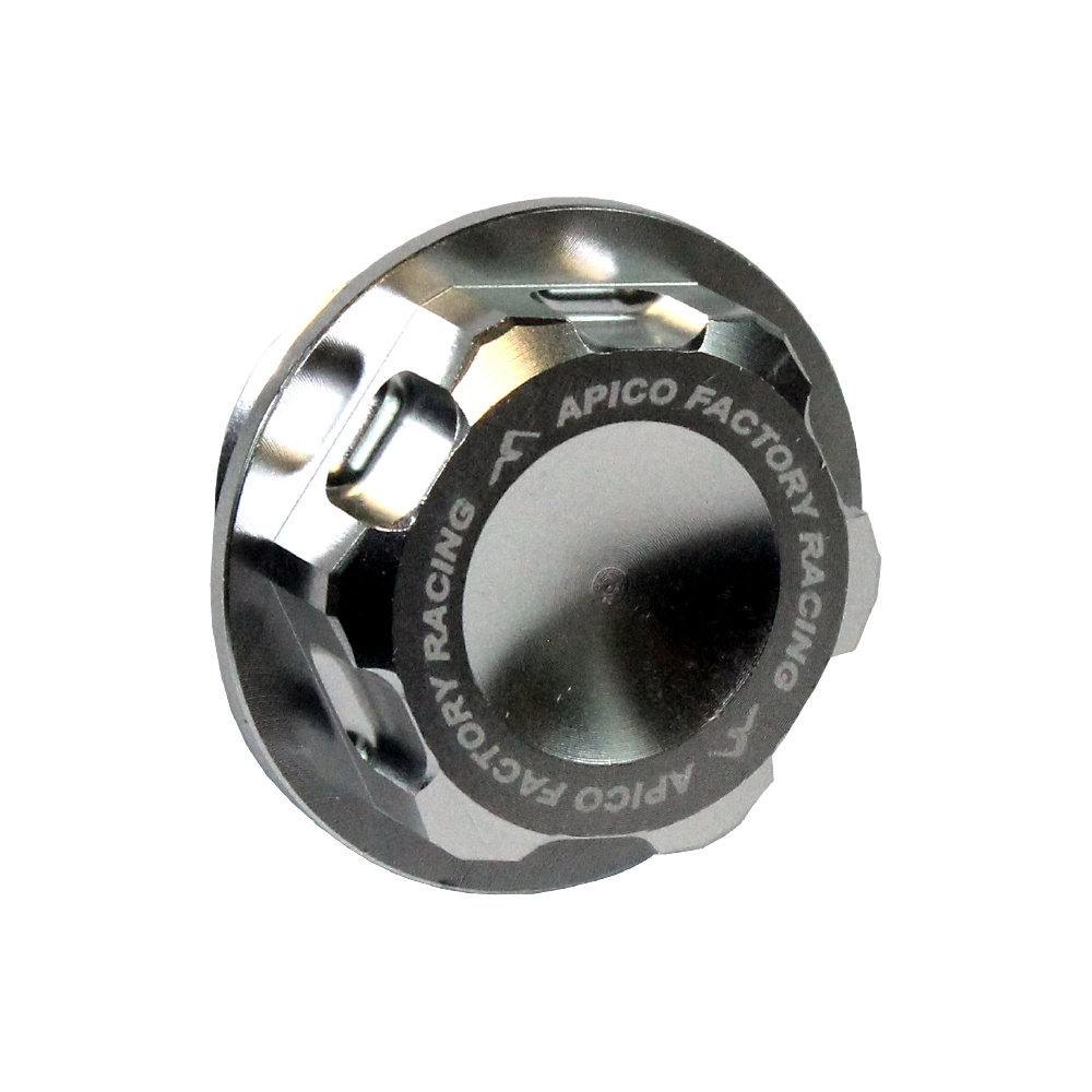 Apico Axle Nut Front M24 X 1.5 KTM/HUSKY SX/SX-F/TC/FC 03-14, EXC/EXC-F/TE/FE125-701 03-15 Silver