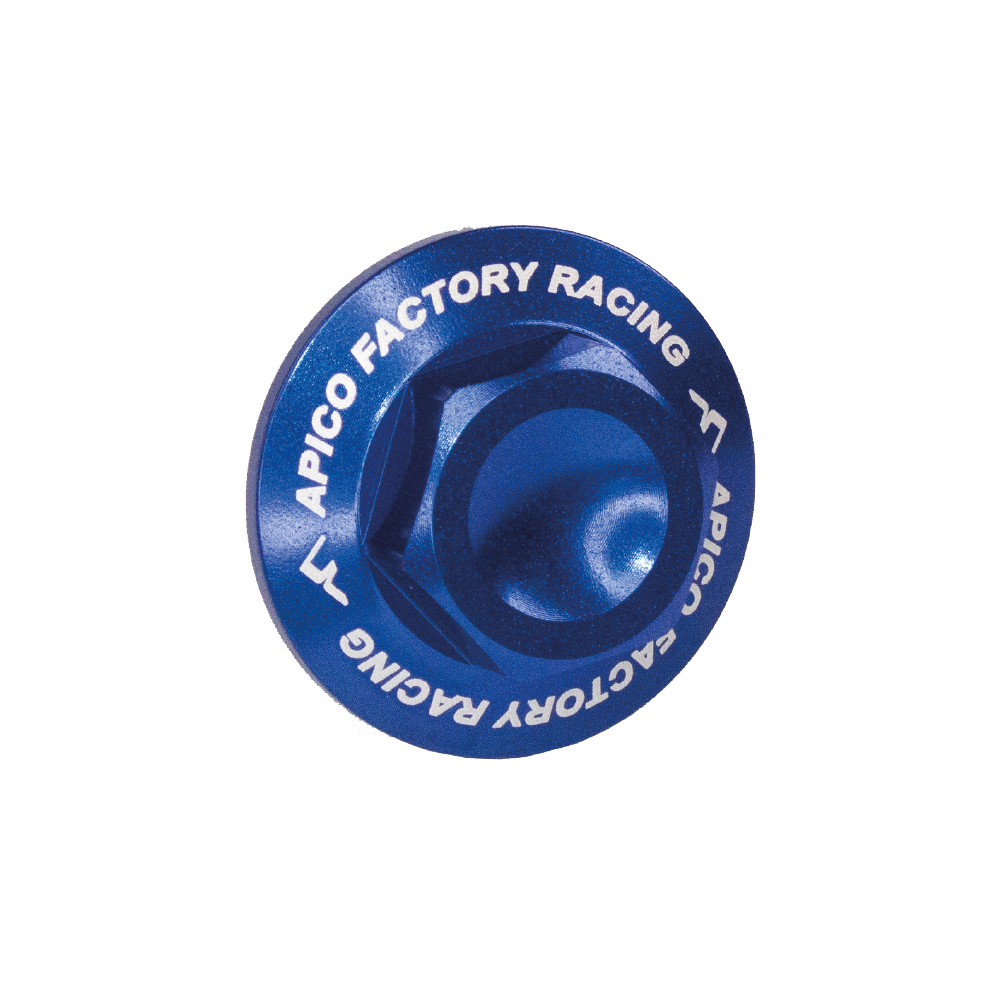 Apico Axle Nut Front M20 X 1.5 KTM/HQV/GAS SX/SX-F/TC/FC/MC 15-23, EXC/EXC-F/TE/FE/EC125-701 16-23 Blue