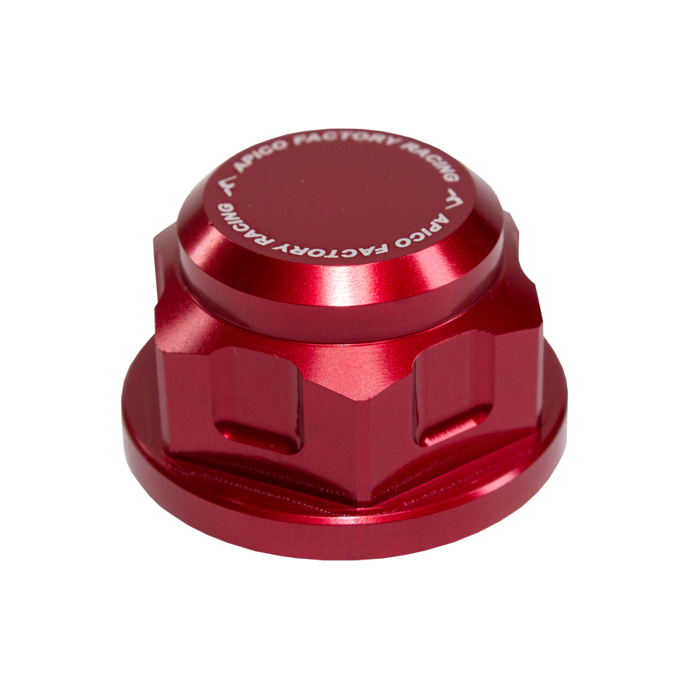 Apico Axle Nut Rear M20 X 1.5 KTM/HQV/GAS SX/SX-F125-450 98-12, EXC/EXC-F/TE/FE/EC 98-23,TC85 14-23 Red