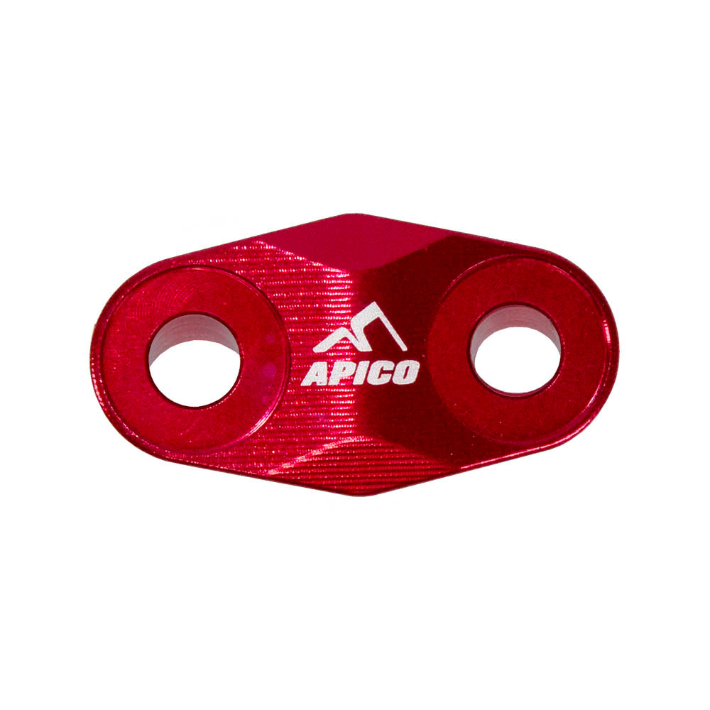 Apico Brake Hose Clamp KTM/HQV/GAS SX/TC/MC 50-65 19-23 Red