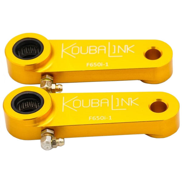 Koubalink Lowering Link BMW F/G650i/GS/Dakar/Sertao 00+ (Drop 2 Inch) Yellow