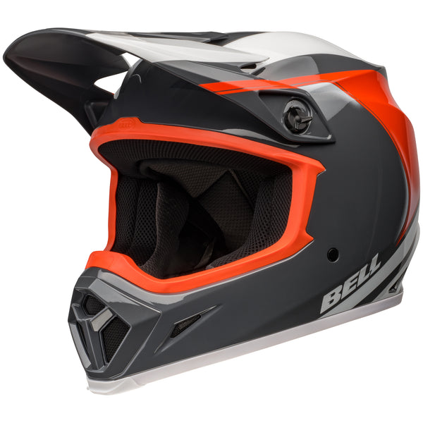 Bell MX-9 Mips MX Helmet Dart Charcoal/Orange
