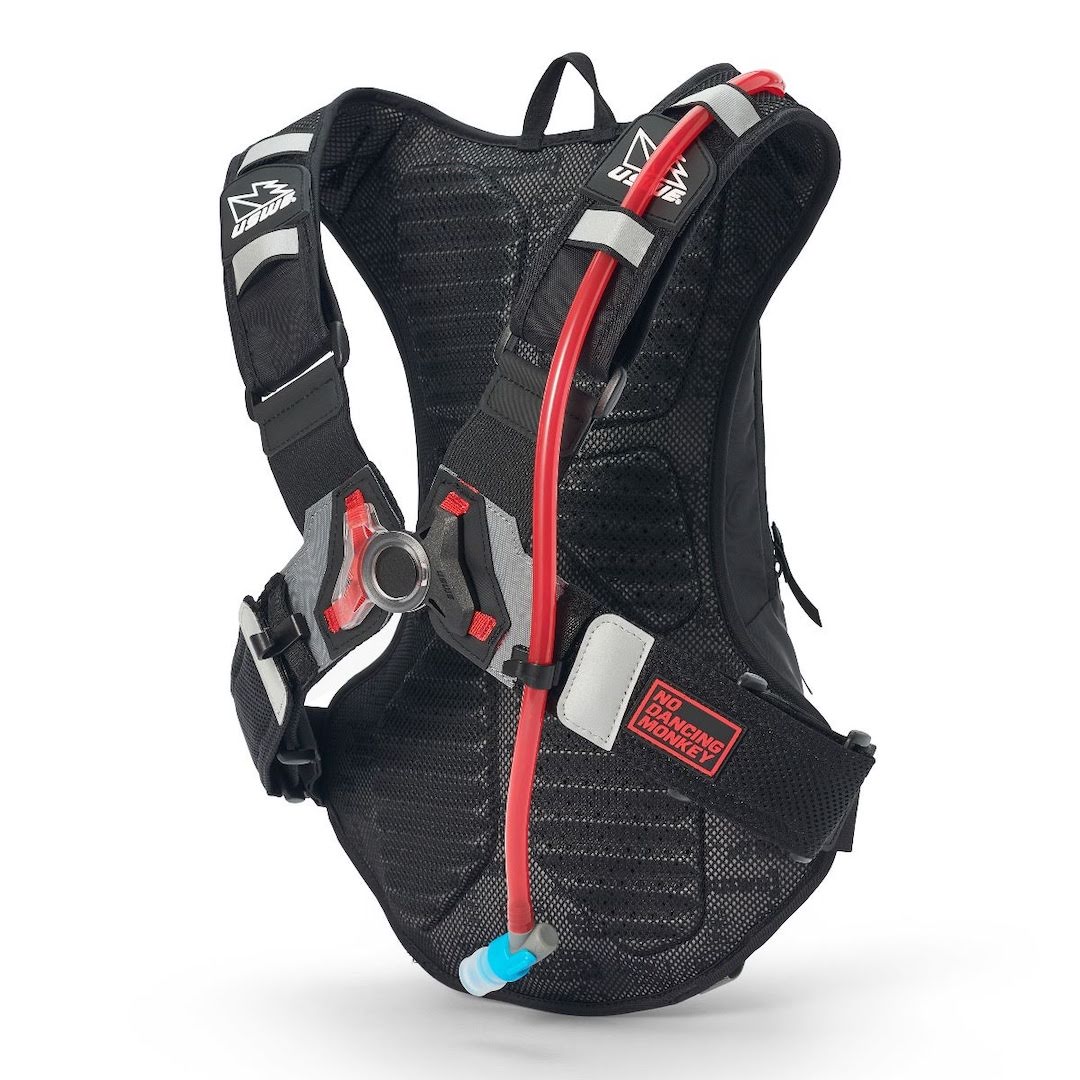 USWE RAW 8 Hydration Backpack Black Grey – With 3 Litre Bladder