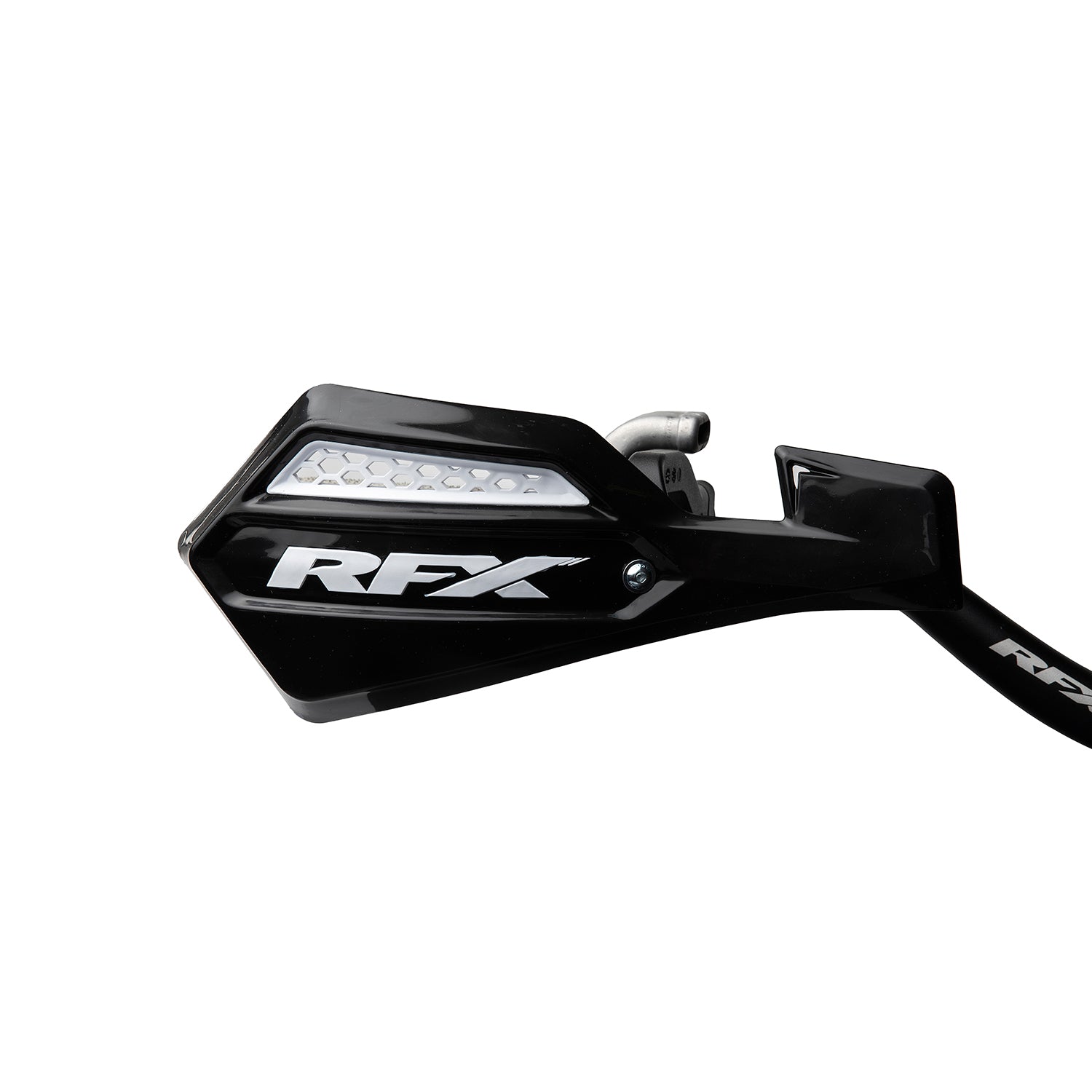 RFX 1 Series Handguards Black/White Inc Fitting Kit