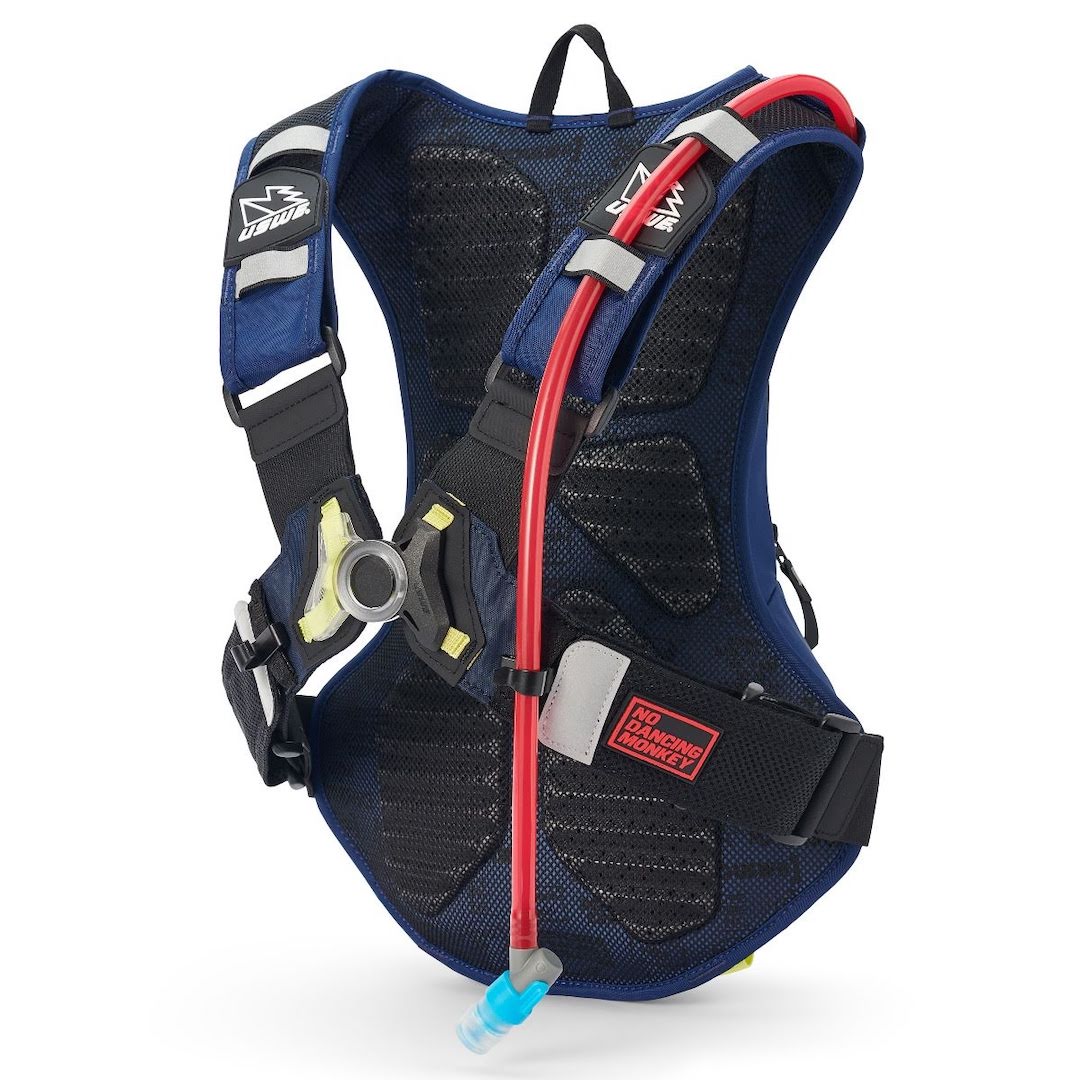 USWE RAW 12 Hydration Backpack Factory Blue – With 3 Litre Bladder