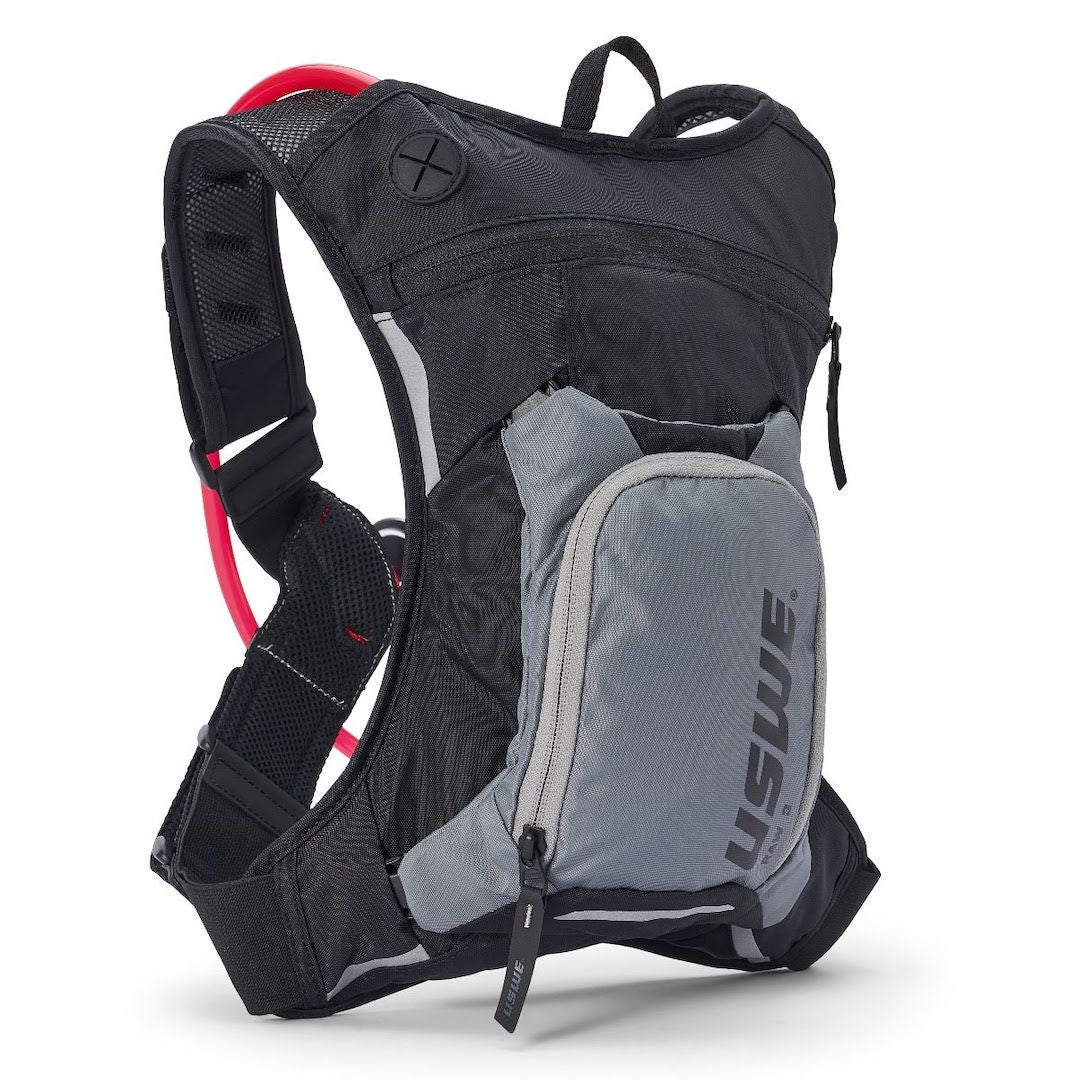 USWE RAW 3 Hydration Backpack Carbon Black – With 2 Litre Bladder