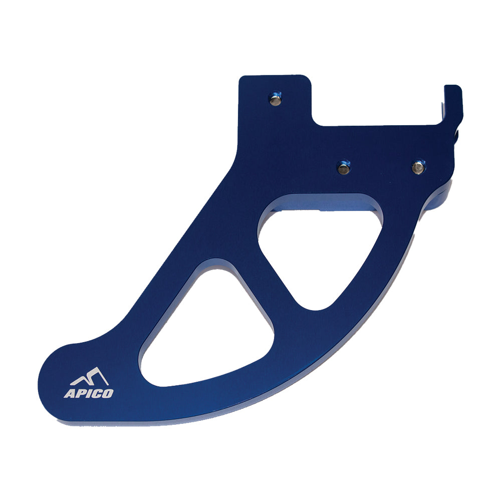 Apico Rear Disc Guard GAS/HUSKY EC/EC-F250-350 21-23, TE150I-300I 22-23, FE250-501 22-23 Blue (Braktec)