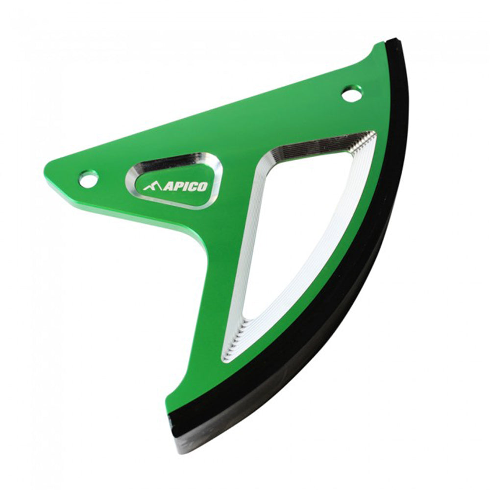 Apico Rear Disc Guard KAWASAKI KX125-250 03-08, KX250F/450F 04-23, KX250XC/450XC 21-23 Green