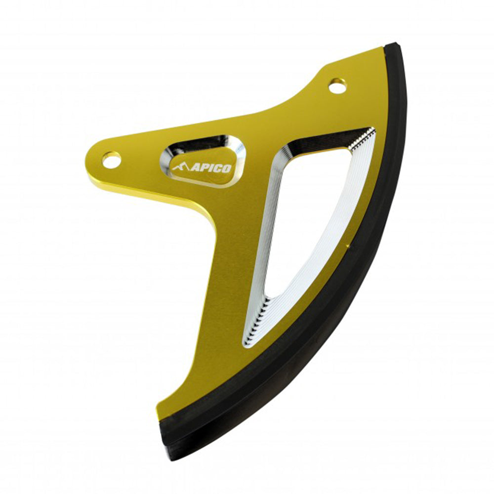 Apico Rear Disc Guard SUZUKI RM-Z250 11-23, RM-Z450 08-23, DR-Z400 05-19 Yellow