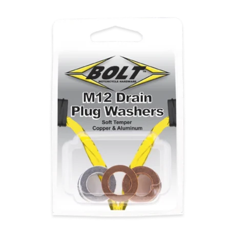 Bolt Drain Plug Washer M12 10-PACK