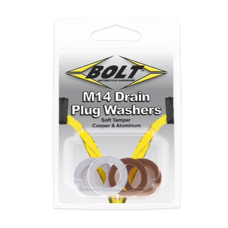 Bolt Drain Plug Washer M14 10-PACK