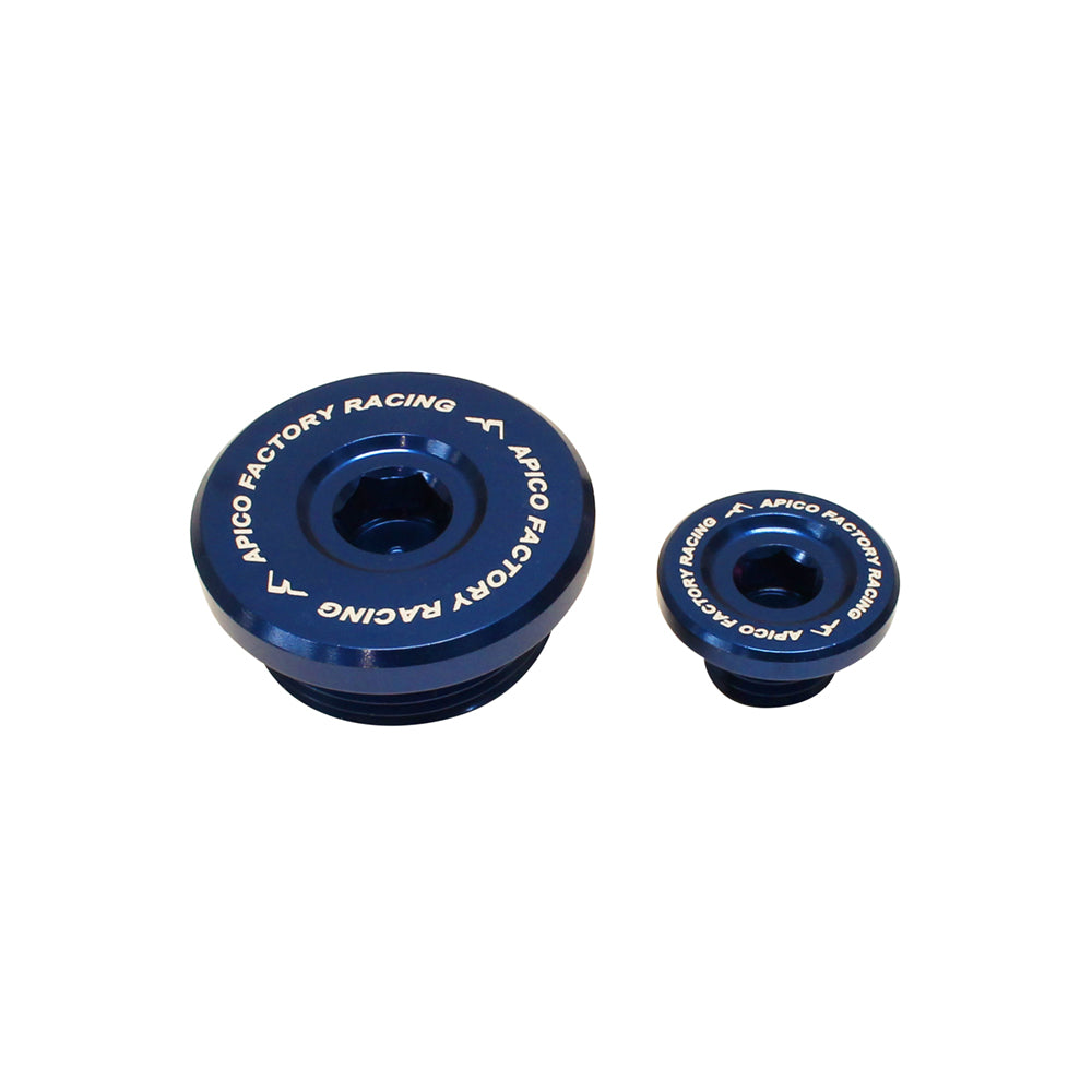 Apico Engine Plug KAWASAKI KX250F 04-10, SUZUKI RM-Z250 04-06 Blue