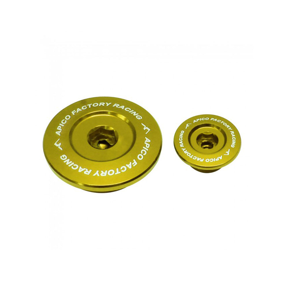 Apico Engine Plug SUZUKI RM-Z250 07-23, RM-Z450 05-23 Gold
