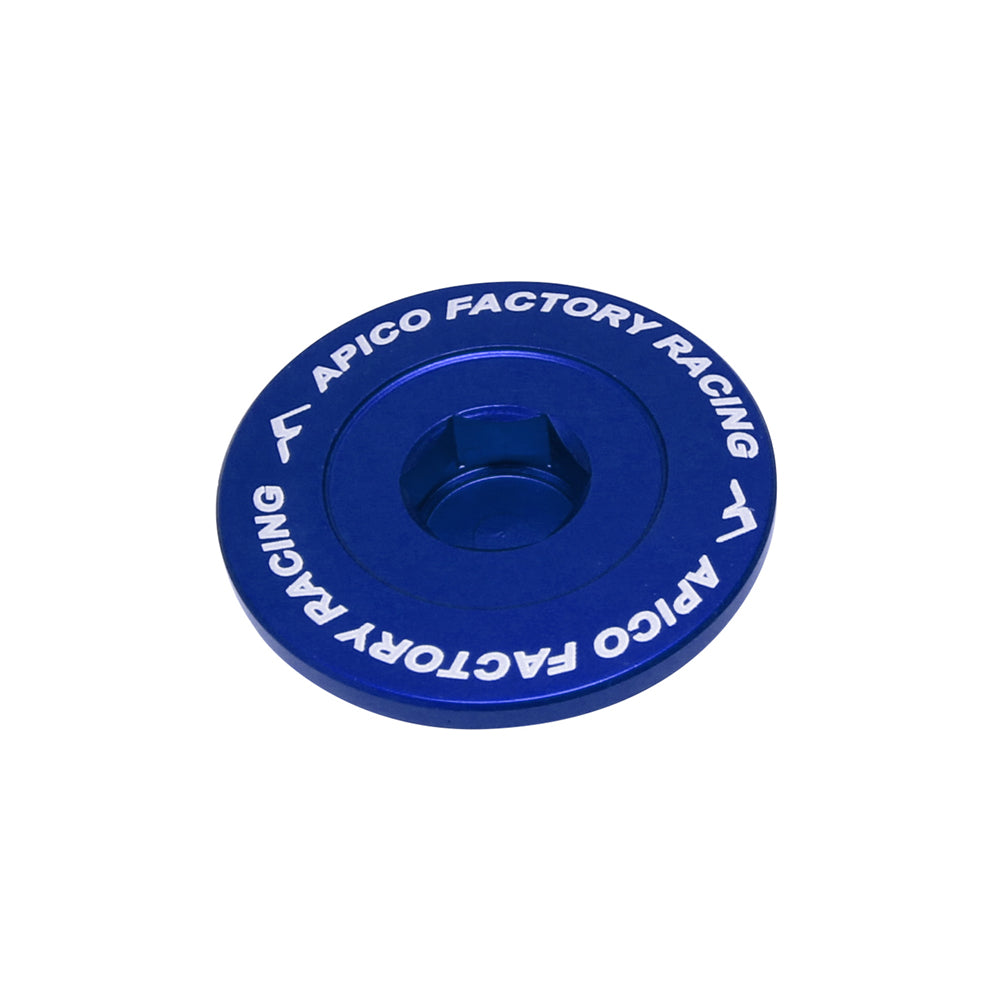 Apico Engine Plug KTM/HQV/GAS SX-F/FC/MC-F250-450 11-23, EXC-F/FE/FX/EC-F/EX-F250-350 12-23 Blue