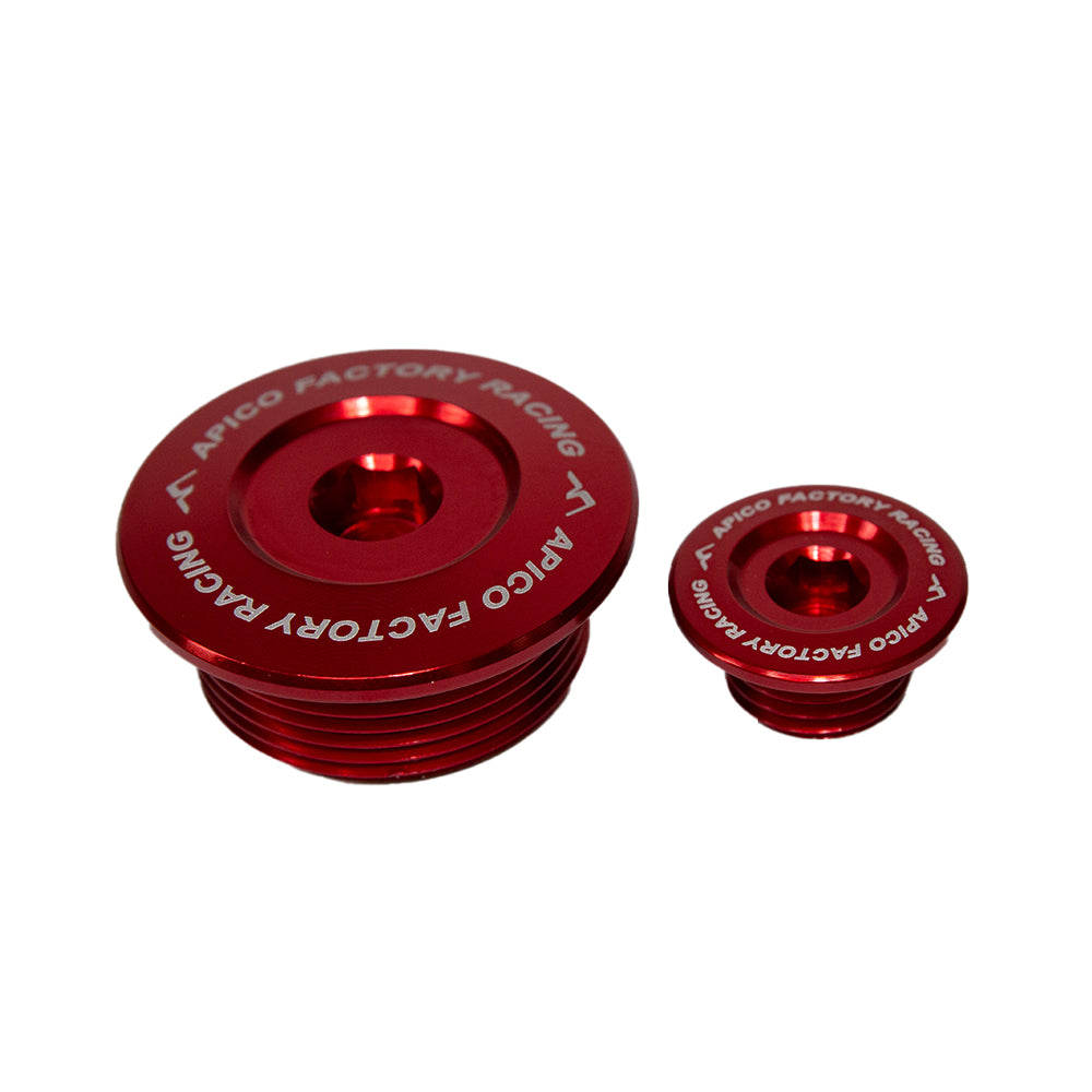 Apico Engine Plug HONDA CRF250L/RL 13-23, CRF300L/RL 21-23 Red