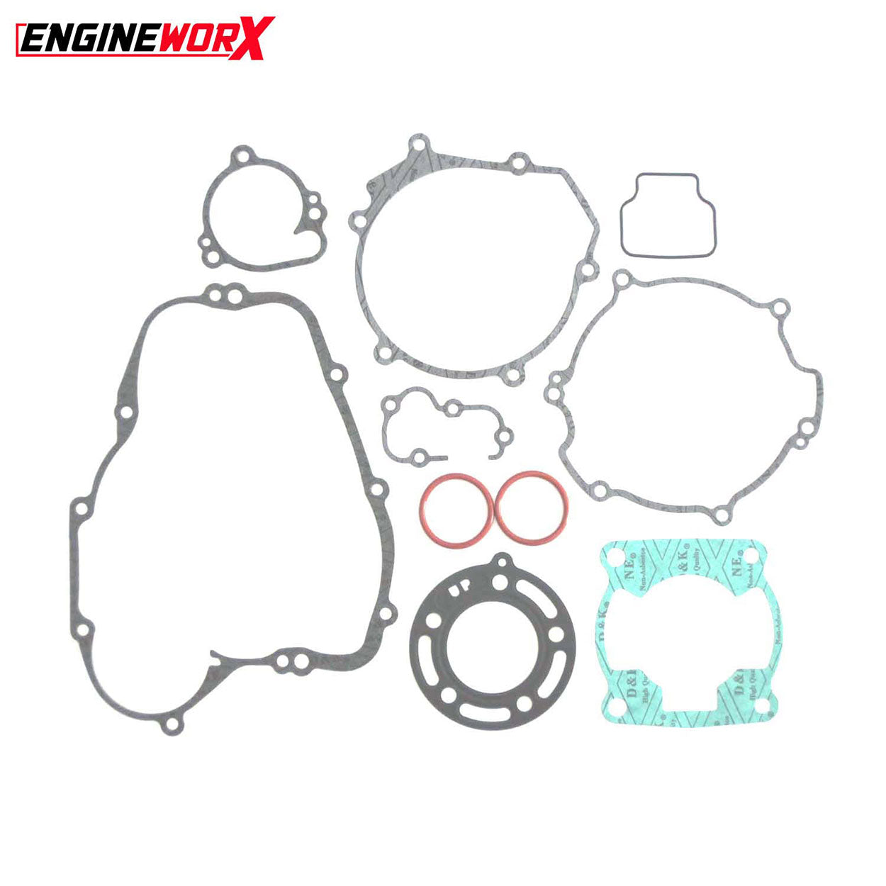 Engineworx Full Gasket Kit Kawasaki KX 80 98-00