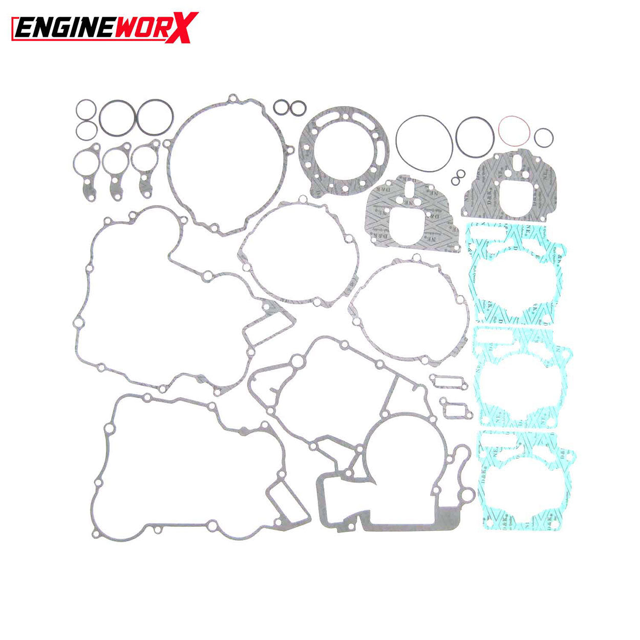 Engineworx Full Gasket Kit KTM SX/EXC 200 98-02