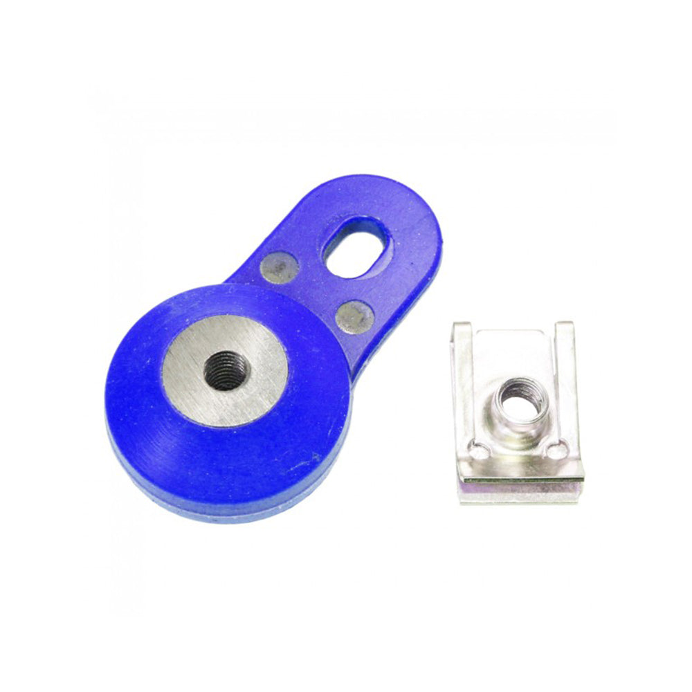 Apico Exhaust Mounting Bracket KTM/HQV/BETA RR/GAS/SHERCO SE-R 125-300 2T >23 Blue